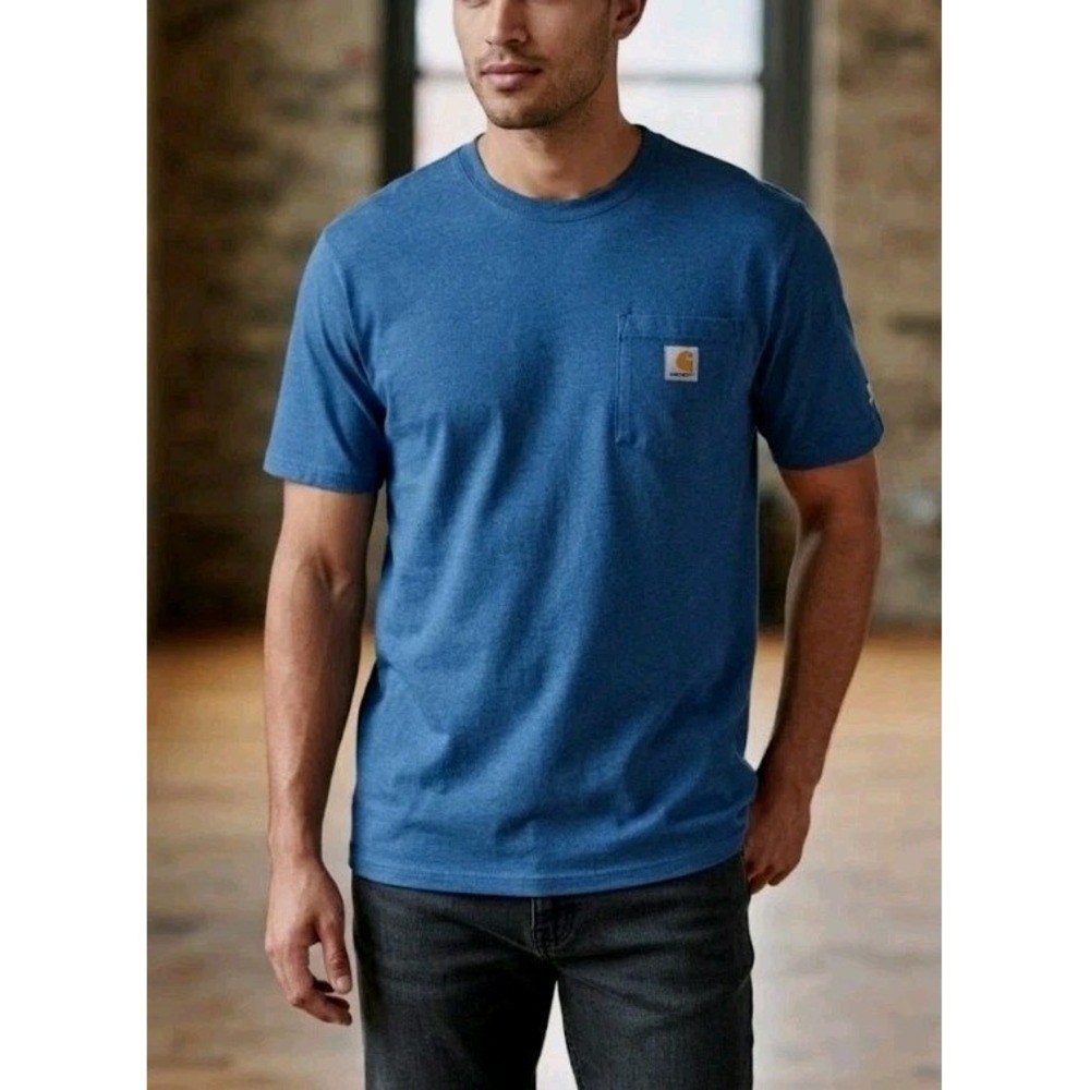 Carhartt Force Relaxed Fit Short-Sleeve Pocket T-Shirt (Model TK6652-M, Size L
